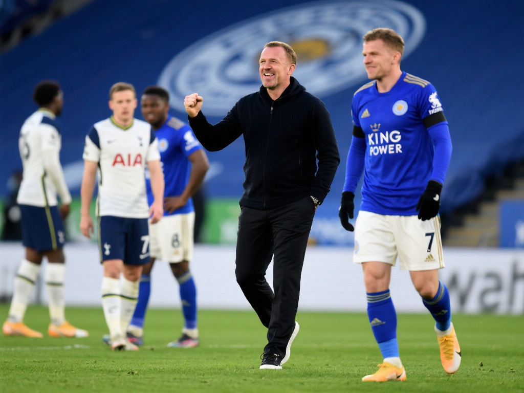 热刺1-2止连败,10轮8负濒临降级,莱斯特城逃生 与热刺形成鲜明对比的是,莱斯特城在经历了